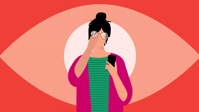 How do most people rub their eyes: knuckle or heel of the hand?