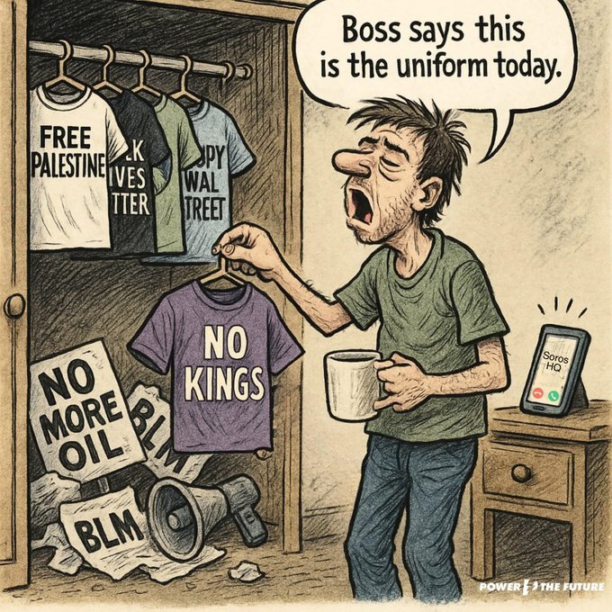 Bruce and Jane are attending another No Kings Rally. Does that include Iran & Venezuela?
