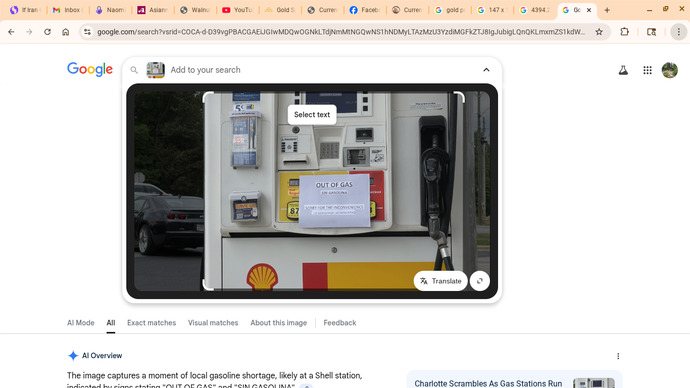 Have any gas stations in your area already run out of fuel?