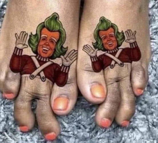 Would my toenails look better painted a different colour?