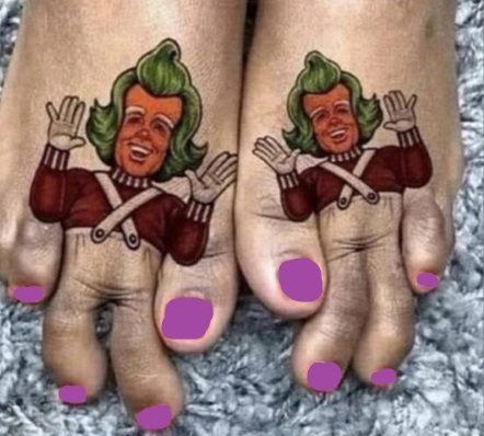 Would my toenails look better painted a different colour?