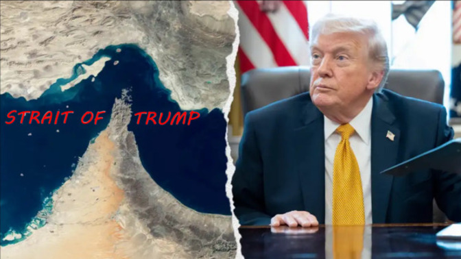 Should the name of the Strait of Hormuz be changed to the Strait of Trump?