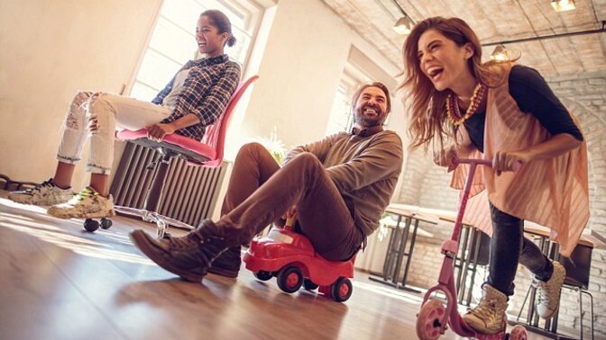 Would you describe yourself as a ‘playful’ person?