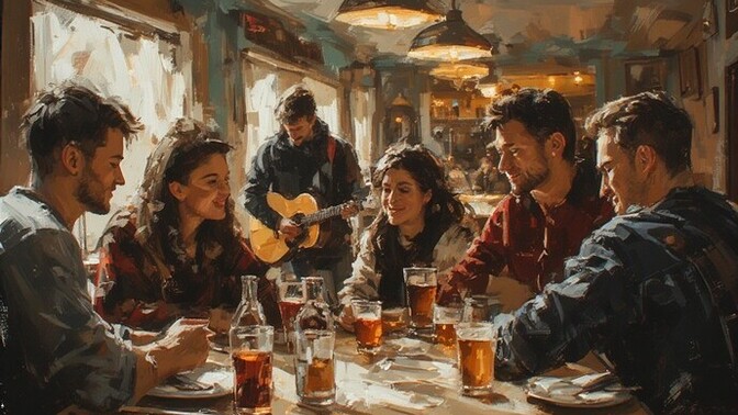 When socializing with others, do you like music playing in the background?