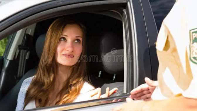 Girls, have you ever flirted with a cop to avoid a ticket?
