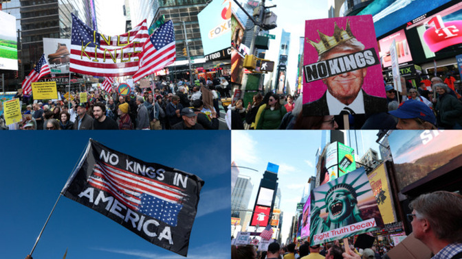 If Trump and MAGA are right, and everybody else is wrong, then why was everybody protesting at No King's Day yesterday?