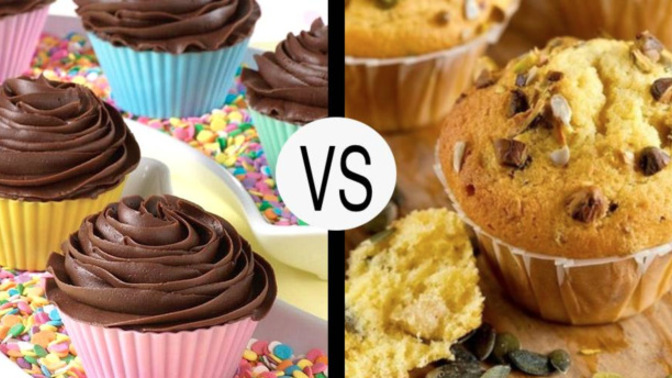 What’s the real difference between a muffin and a cupcake?