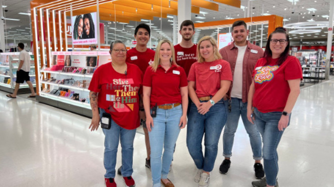 If Target requires us to wear their jeans, should they pay for them?