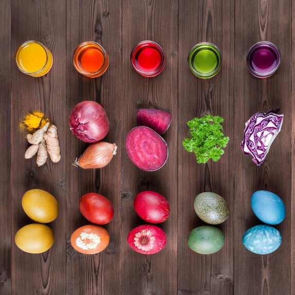 Naturally colored Easter Eggs?