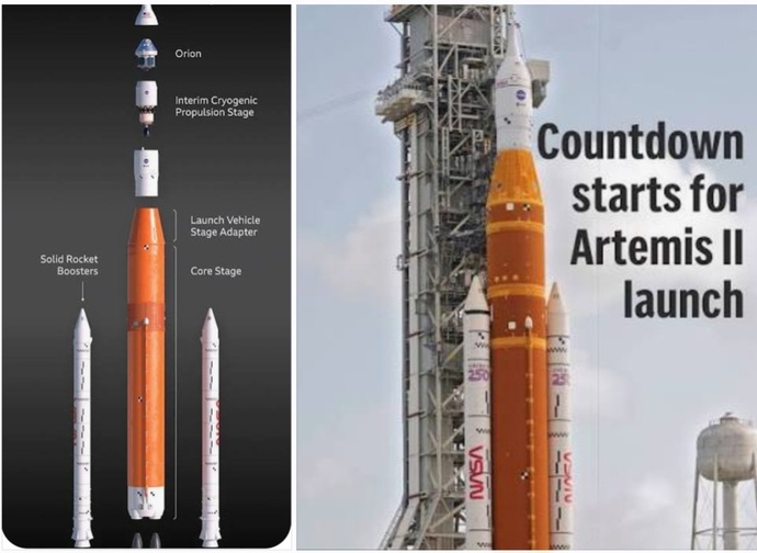 Are You Watching Artemis ll Launch Approx 18.24 Florida USA Time Today 1st April 2026?