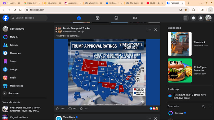 If only 8 states stay red and 42 go blue, how bad is this for Republicans?