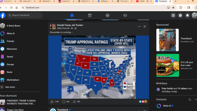 If only 8 states stay red and 42 go blue, how bad is this for Republicans?