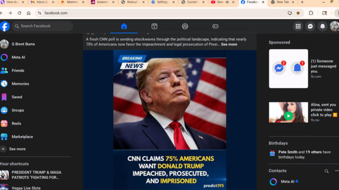 Has any US president ignored public opinion more than Trump?