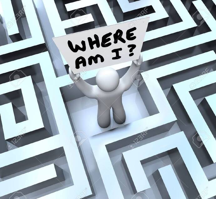 Could you find your way back if you were lost?