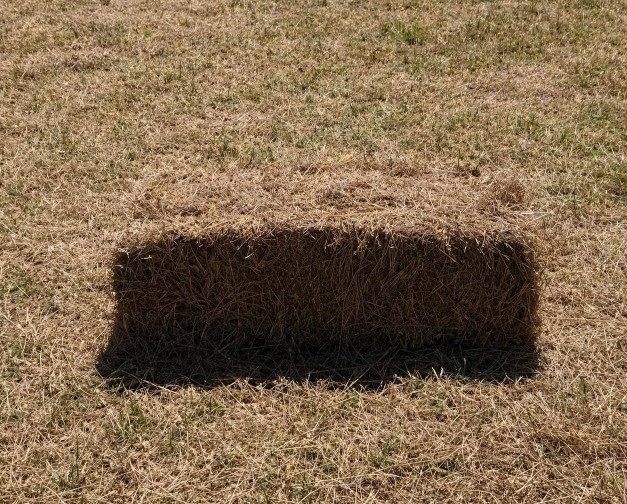 Bale of hay or hole?