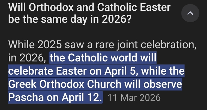 Why dont Orthodox and Catholic churches celebrate Easter on the date Jesus said?