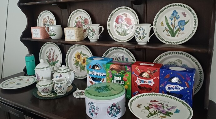 Do you collect anything special like pottery or other treasures?