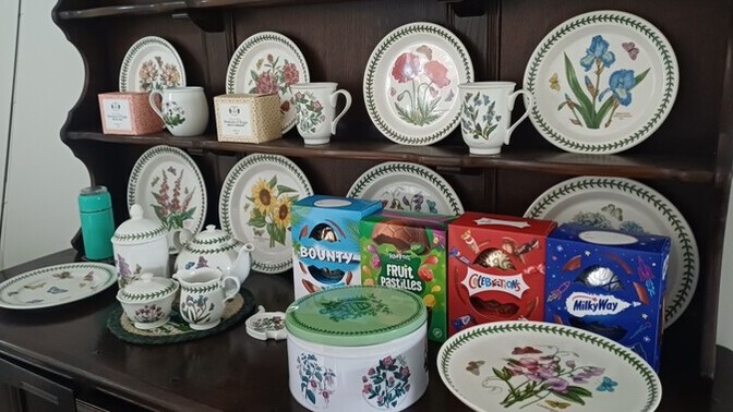 Do you collect anything special like pottery or other treasures?