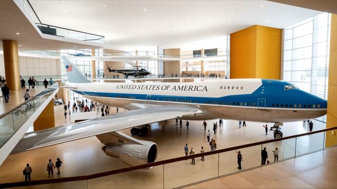 Why can’t the MAGA TURDS admit that Obama’s DEI-built library looks so much better than Trump’s gaudy eye sore?