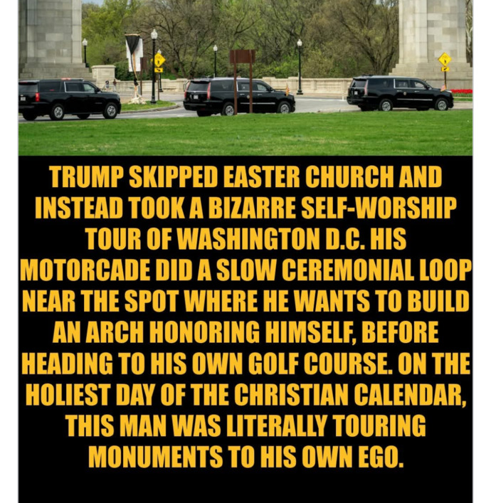 What do you think about MTGs response to Trumps foul mouthed Easter rant saying he has gone insane?