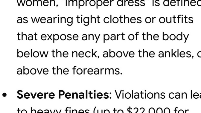 Do female tourists have to follow the same hijab laws as local women?