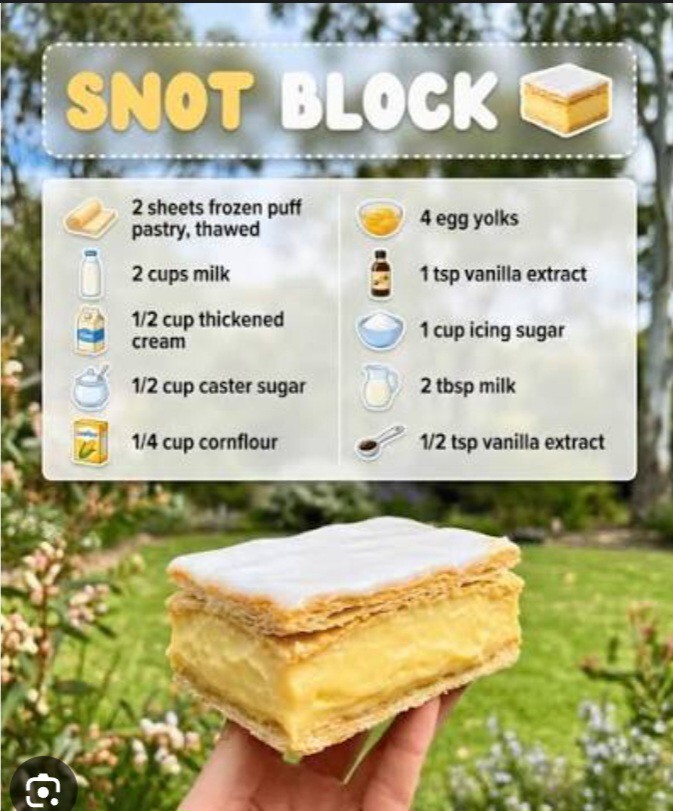 Custard slice, nice or nasty?