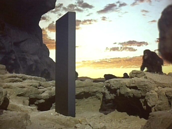 One of the Monoliths in 2001 A Space Odyssey