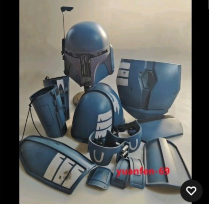 What do you think of my Mandalorian cosplay look?