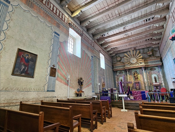If you were coming on a trip to California, would you visit any of our missions?