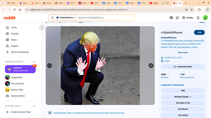What do you think about Trump surrendering to Iran and its demands?