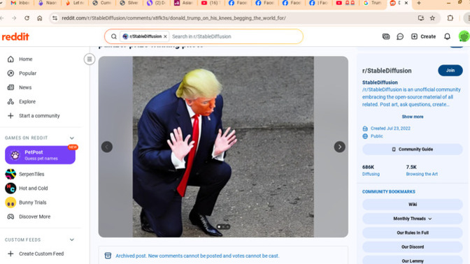 What do you think about Trump surrendering to Iran and its demands?