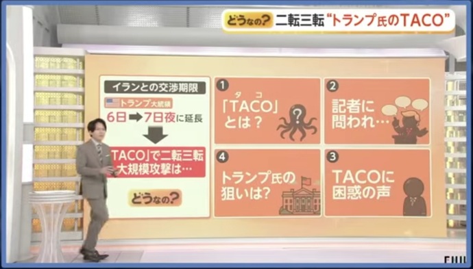 All over the world, people are learning about the TACO President!
