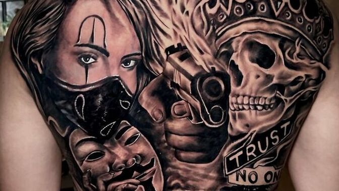 How cool is my back tattoo on a scale from 1 to 10?
