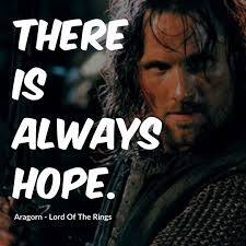 Do you hold on to hope?