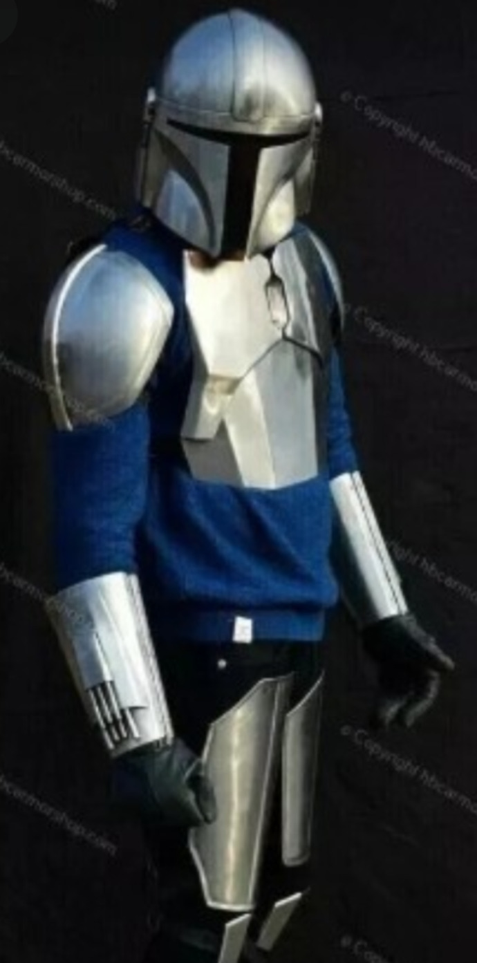 This unfinished mandalorian armor from the show—what would you add?