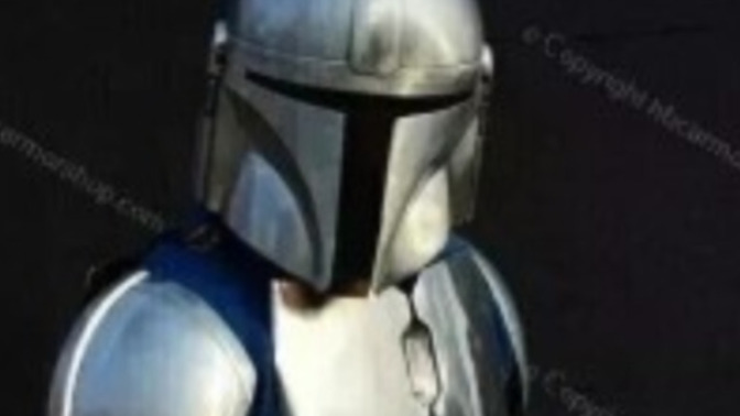 This unfinished mandalorian armor from the show—what would you add?