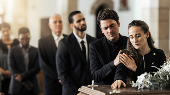 Why are funeral traditions so focused on immediate family only?