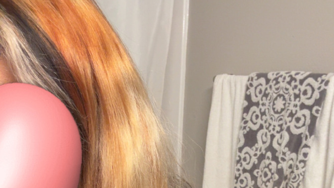 How can I fix my orange roots to a honey golden blonde without re-bleaching?