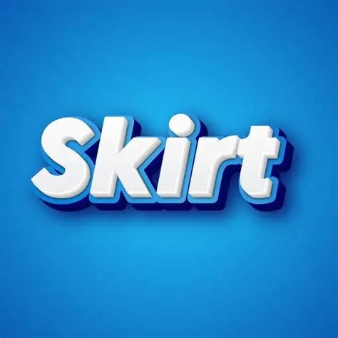 Which meaning of the word SKIRT do you first think of?