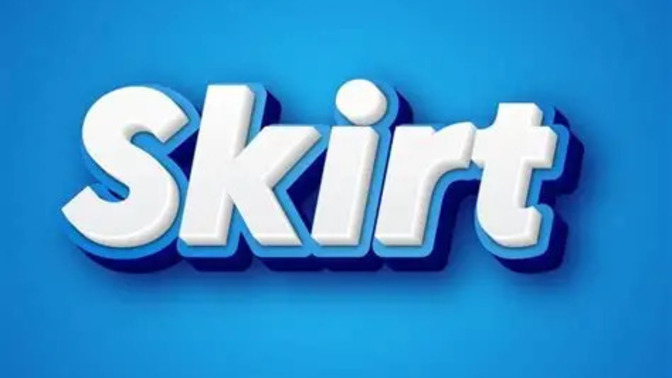 Which meaning of the word SKIRT do you first think of?