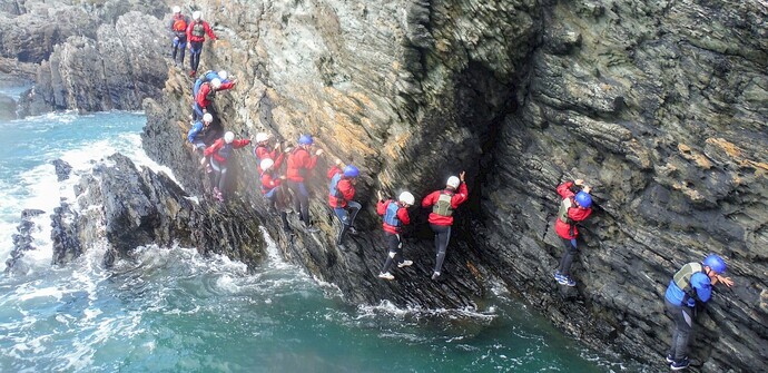 Have you ever been coasteering?