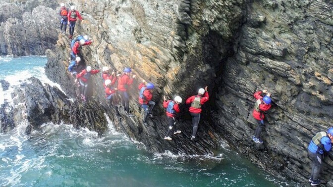 Have you ever been coasteering?