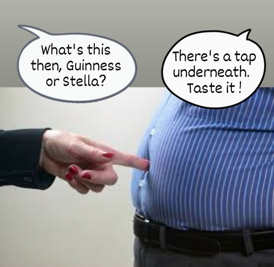 Are beer bellies sexually attractive?