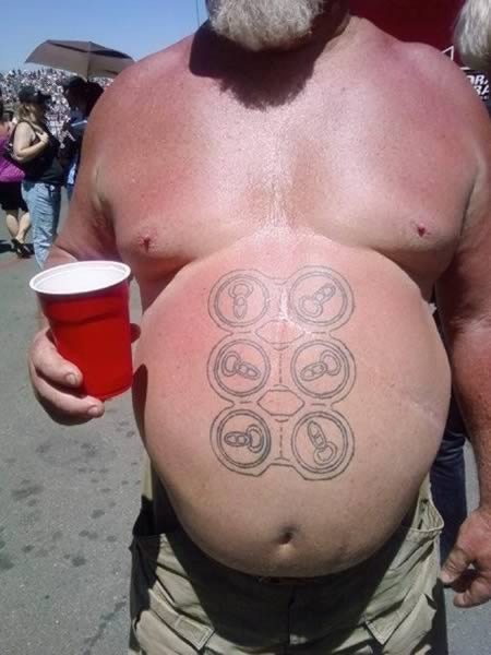 Are beer bellies sexually attractive?
