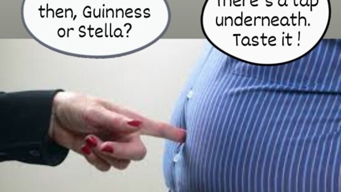 Are beer bellies sexually attractive?