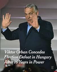 A HUGE victory against worldwide fascism! Viktor Orban of Hungary has been defeated! Big Blow to Trump and Vance too! What are your thoughts?