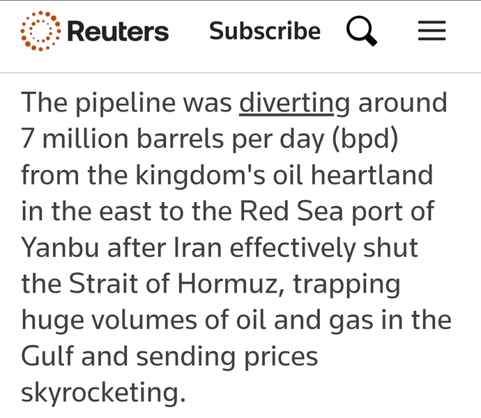 Iran shut and sent prices skyrocketed
