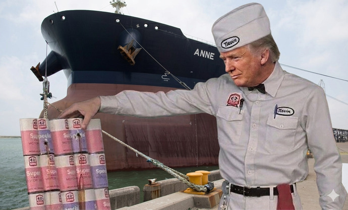 Isn’t it awesome that oil tankers from around the world are heading to the US to fill up?