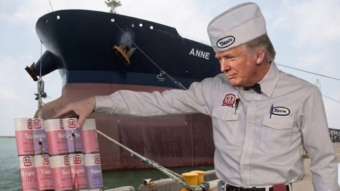 Isn’t it awesome that oil tankers from around the world are heading to the US to fill up?