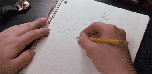 When was the last time you physically wrote something down by hand?